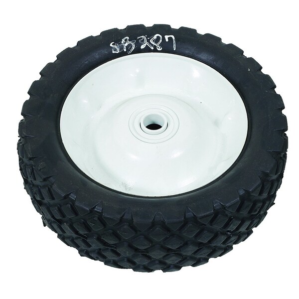 WHEEL-DECK, 8X2.75, DIAMOND, STEEL-WHITE 0" x0" x0"
